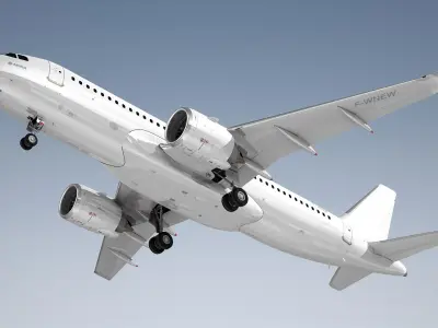  Airbus A320neo Generic White 