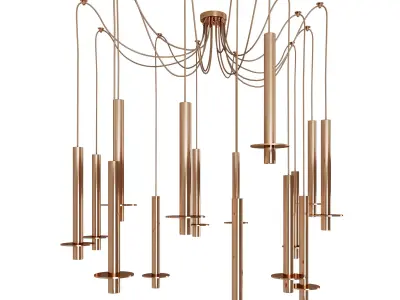 Chandelier Gastrobar 2 3D model