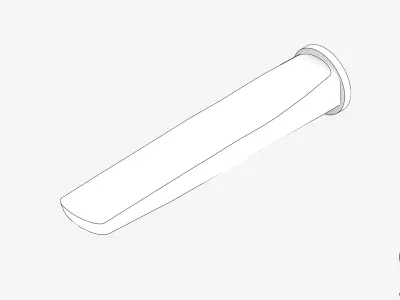 Wall Spout - Luxury - Sublime Low-poly 3D model