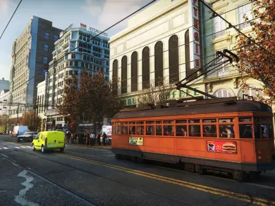 City Tram 3D model