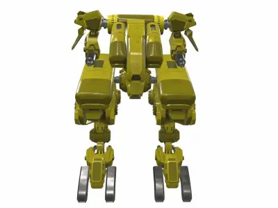 Battle mech robot ord 9Y 3D model