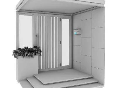 ENTRANCE GATE NO2 A 3D model