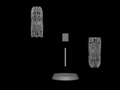 Sentinel Pillar 3D print model