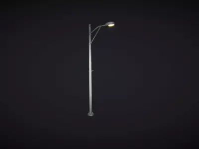 Lamp Post 06 3D model