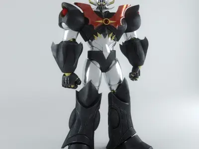 Mazinkaiser robot with armor 3D model