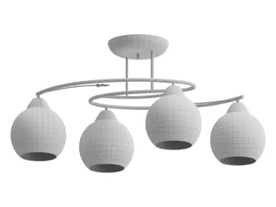 Lindby ceiling light Svean 3D model purchase
