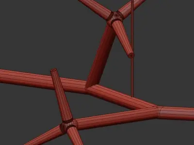 Sparks modular 3D model