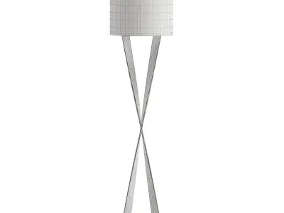 TRUSSARDI SPIGA FLOOR LAMP Low-poly 3D model