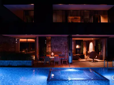 2026 Modern Modular House 9 for Blender Eevee and Cycles 3D model