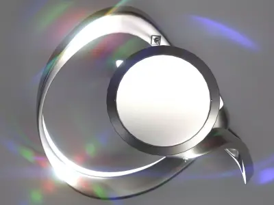 Modern Pendant Light Low-poly 3D model