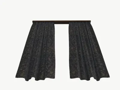 Curtain 3D model