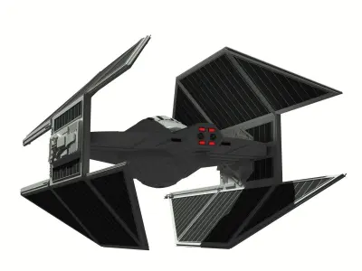 TIE Avenger 3D model