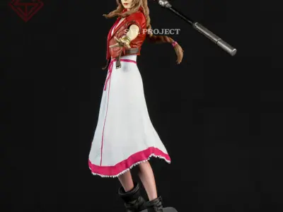 Aerith Gainsborough 3D print model