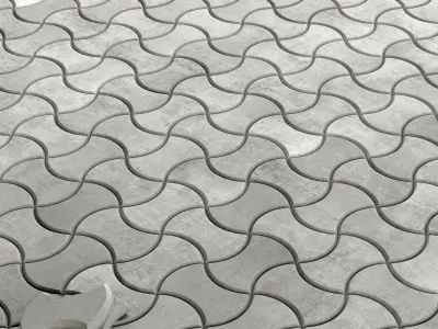 Paving color lecalo n3 3D model