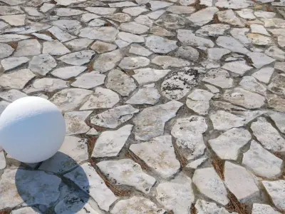 Natural rock Mediterranean paving seamless texture Texture