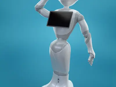 Pepper Robot 3D model