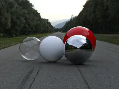 Abandoned Runway HDRI hdr environment 3D model