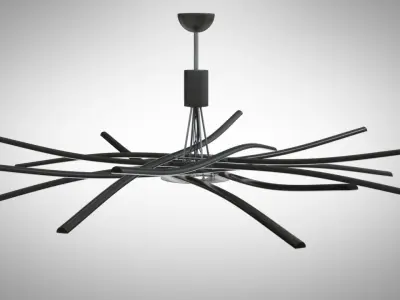 CeilingLight 1 Low-poly 3D model