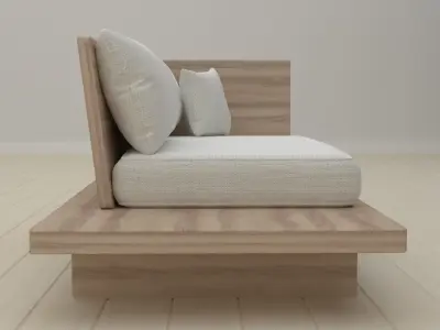 chair couch 3D model