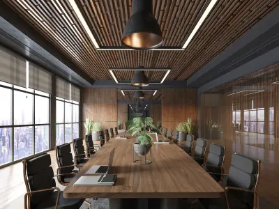  Conference Board Room Interior 