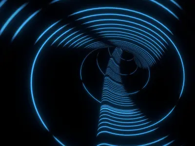 Weird Building Alien Ship 3D model