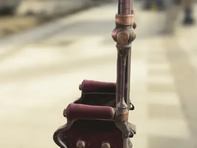 Steam Throne  Victorian SciFi Steampunk  3D model