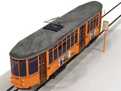 tramway 01 3D model