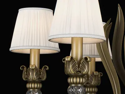 783061 Antiqua Lightstar Chandelier 3D model