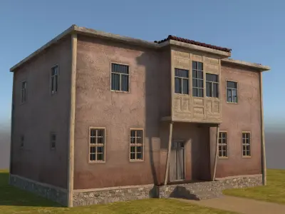 3d Village House 3D model