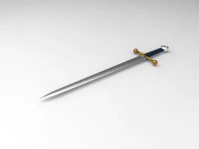 Sword type B 3D model