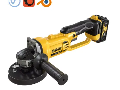 DeWALT DCG412N XR 18V 3D model