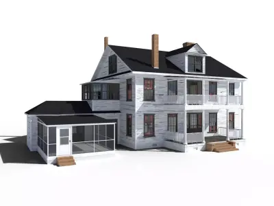 The Conjuring Movie House 3D model
