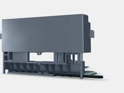 UTRUSTA Electric strikes electr Low-poly 3D model