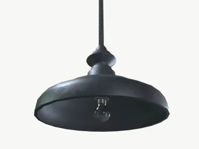 Ceiling Light Low-poly 3D model