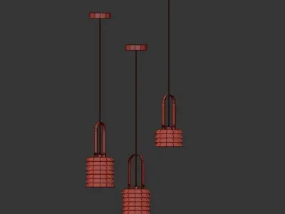 ROINE roune pendant light 3D model