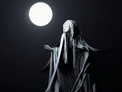 Last Priest 3D Base Mesh Model 3D model