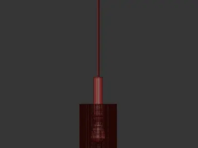 Rica Metal Pendant 3D model
