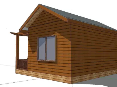 Creative Design-Holiday Cabin-0101 3D model