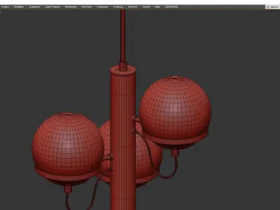 ALFA Lumina Gold Low-poly 3D model