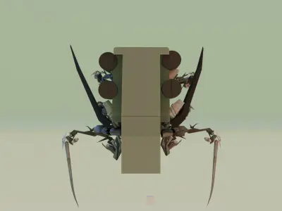 scientifico skibidi toilet 3D model