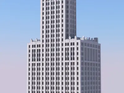 Pittsfield Building 3D print model