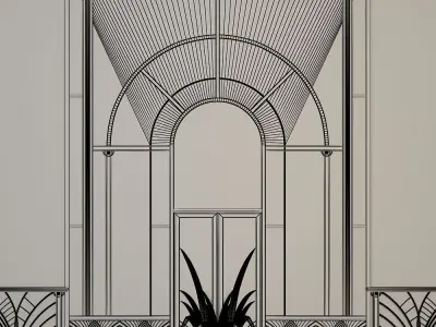 Classic Gate 3D model