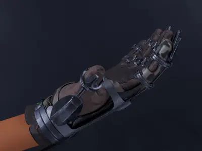 Robotic Gloves 3D model