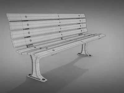 Benches bench 3D Model Pack