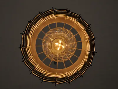 Cosette - Design Bottbo -  3DPrint - Lampshade - Cealing Lamp  3D print model