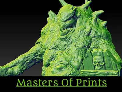 aberration model 3 3D print model masters of prints 3D print model