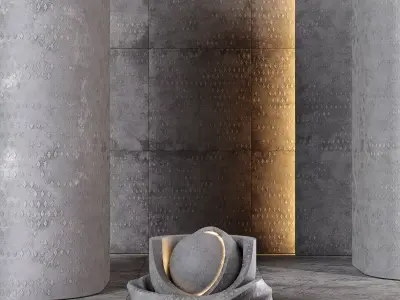 Microcement self-leveling floor 02 Texture