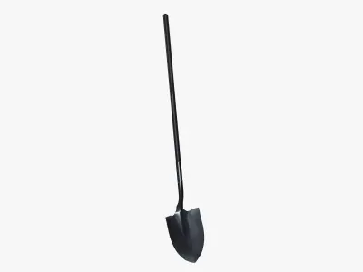 Garden Shovel 3D model