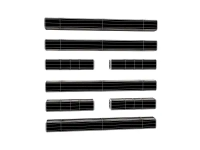 I Ching Hexagrams 37 jia ren v1 001 Low-poly 3D model