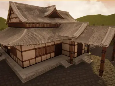 Japanese House 3D model
